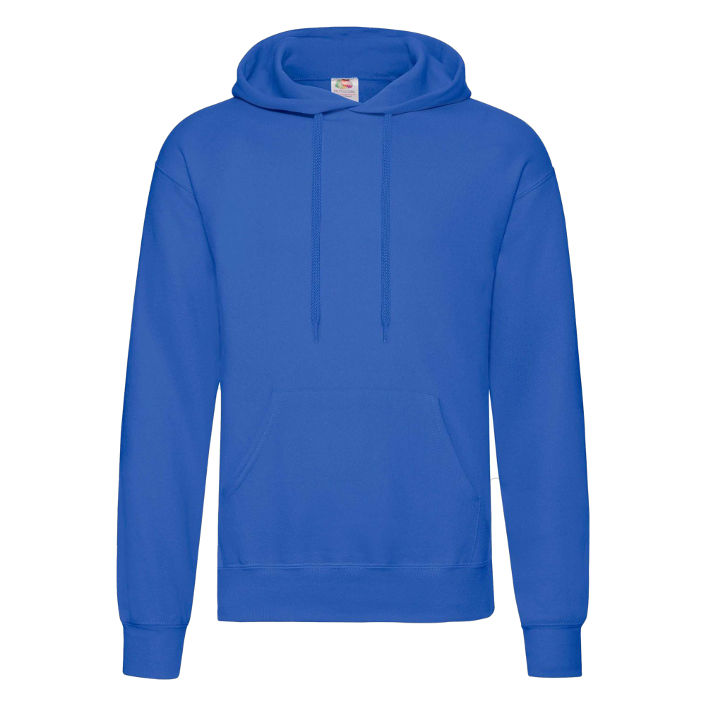Fruit of the Loom Classic Hoodie ICON royal blue