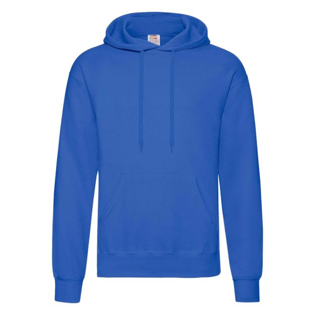 Fruit of the Loom Classic Hoodie ICON royal blue