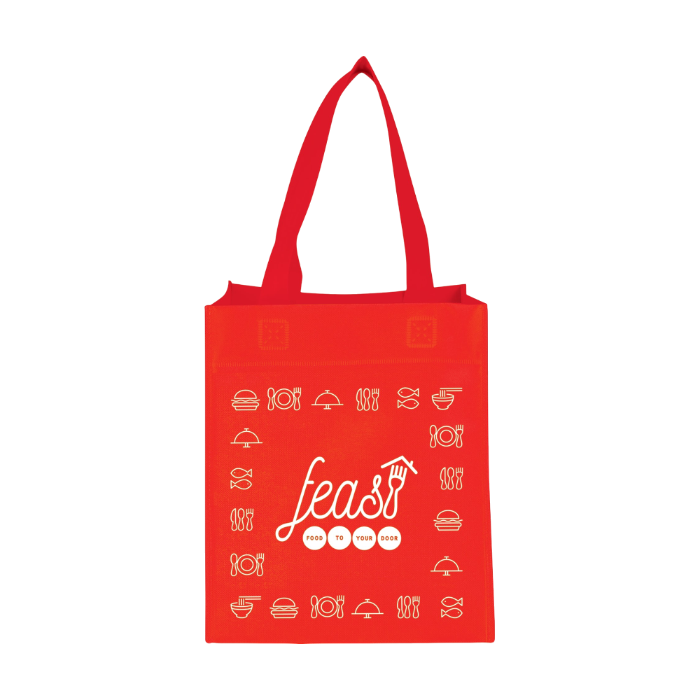 Non-Woven Polypropylene Basic Grocery Tote 