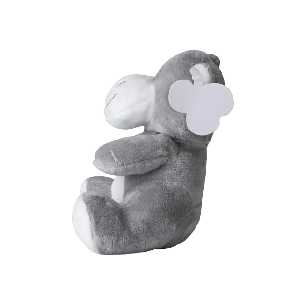 Custom Plush Hippo - side view
