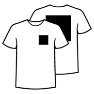 Chest left + Back