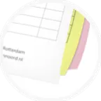 3-part: Yellow and pink copy sheet