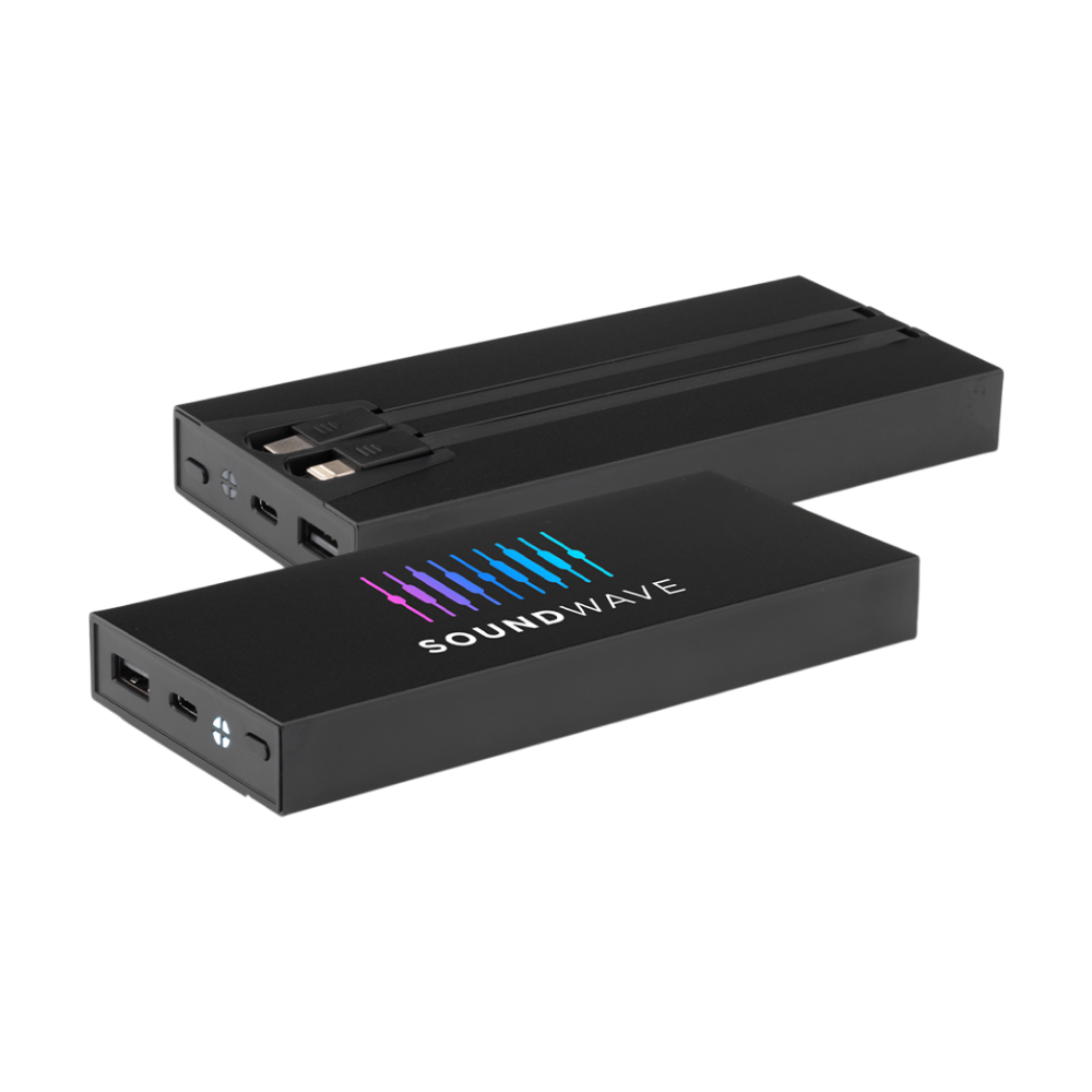 10000 mAh RCS gerecycleerde aluminium powerbank