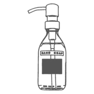 40 x 30 mm - On the Soap Dispenser
