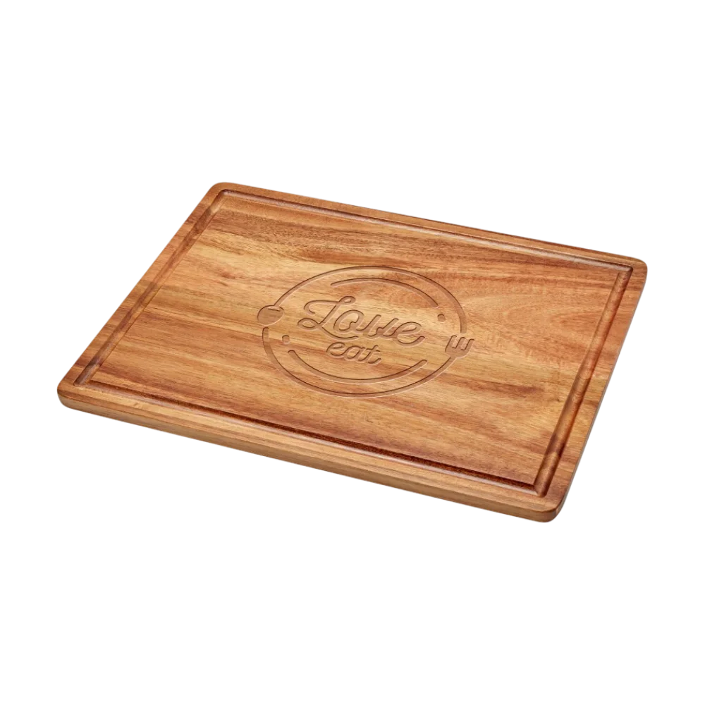 PDP - sonoraacaciawoodcuttingboard square #F8F8F8 background