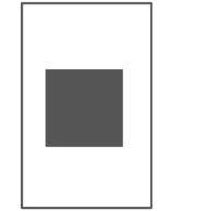 50 x 50 mm - Front