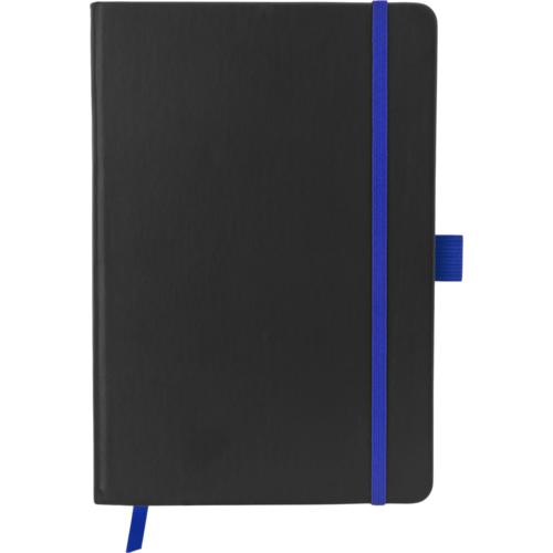 colouredgehardcovernotebooka5.color.solid_black_royal_blue - colouredgehardcovernotebooka5_solid_black_royal_blue