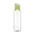 191. siriusgrsrpetwaterbottle650ml Transparant Green
