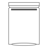 Fermeture à zip refermable