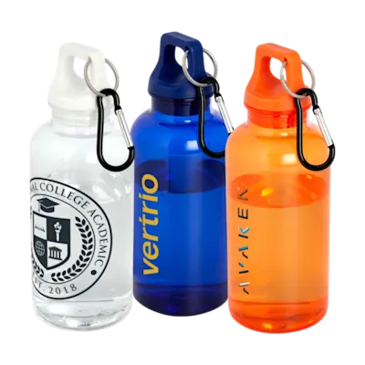 Oregon RCS Recycled Plastic Water bottle with Carabiner 400 ml