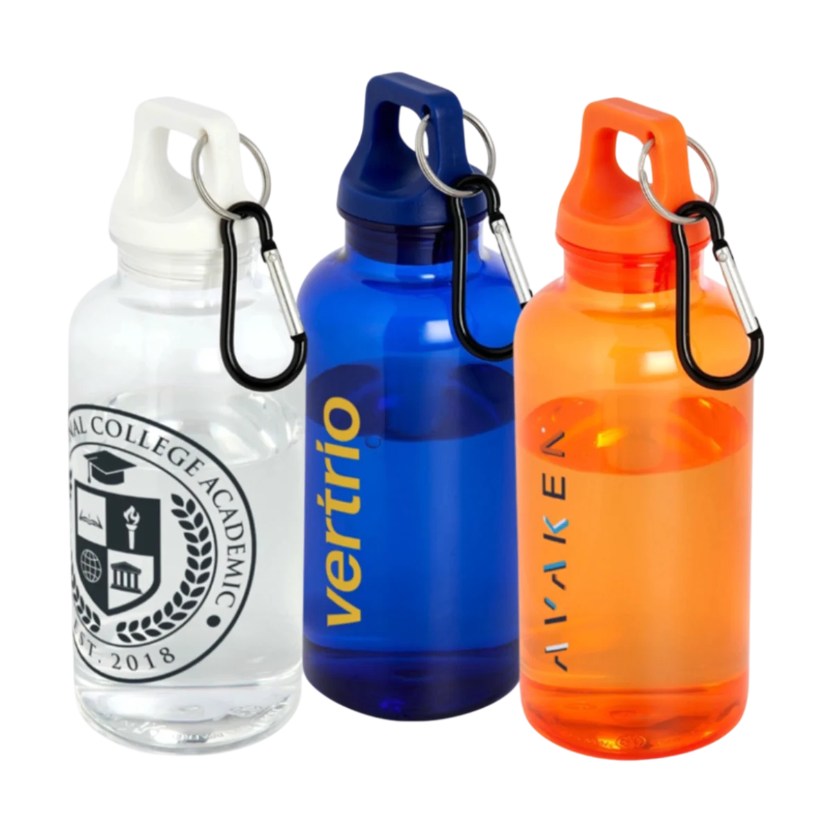 Oregon RCS Recycled Plastic Water bottle with Carabiner 400 ml main image