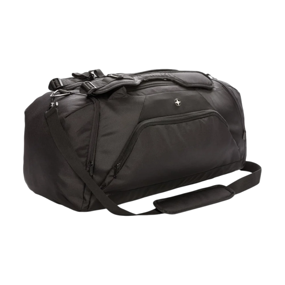 ICON - swisspeakrfidsportsduffelbackpack black