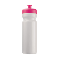 WPsportbottletoppointbasic750ml white and pink