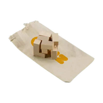 Wooden Brain Teaser Cube