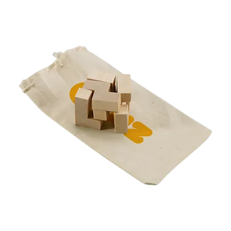 Wooden Brain Teaser Cube