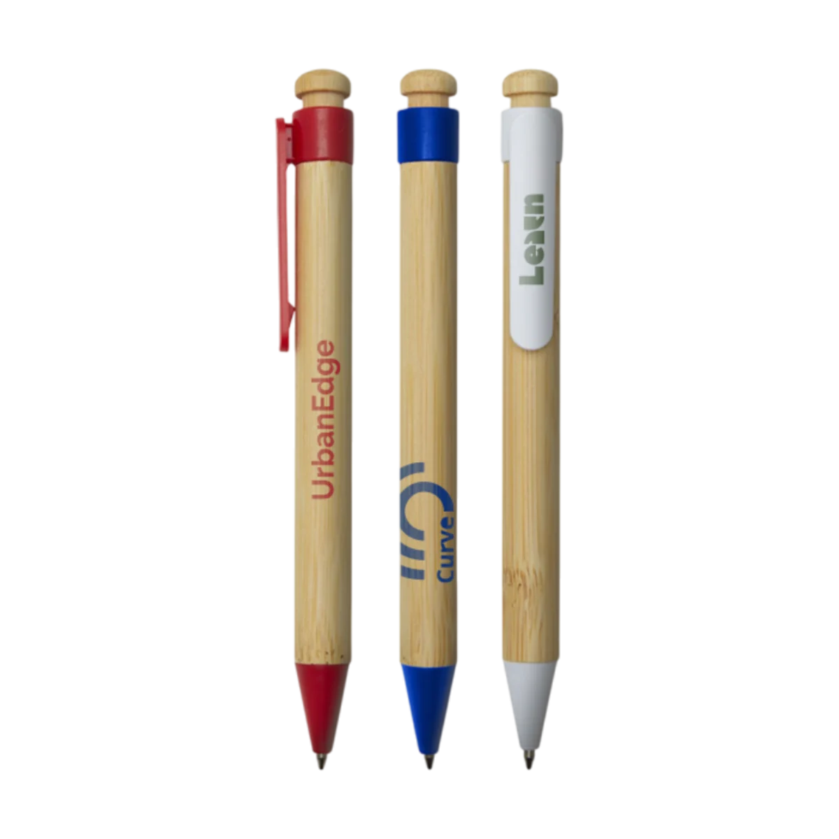 Bamboo and Recycled Plastic Ballpoint Pen main image