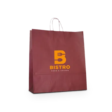 Basic kraftpapieren tassen