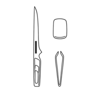 50 x 8 mm - On the Knife