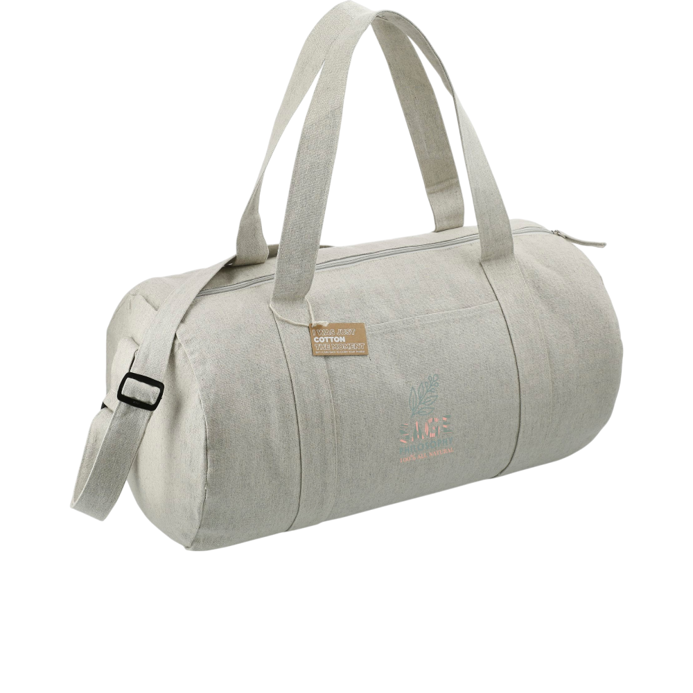 PDP - repose10ozrecycledcottonbarrelduffel square #00000000 background