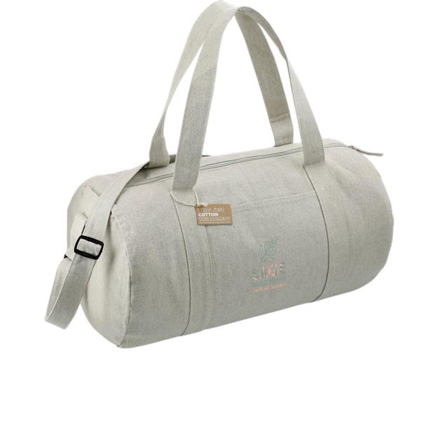 PDP - repose10ozrecycledcottonbarrelduffel square #00000000 background