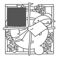 30 x 30 mm - Coin supérieur gauche