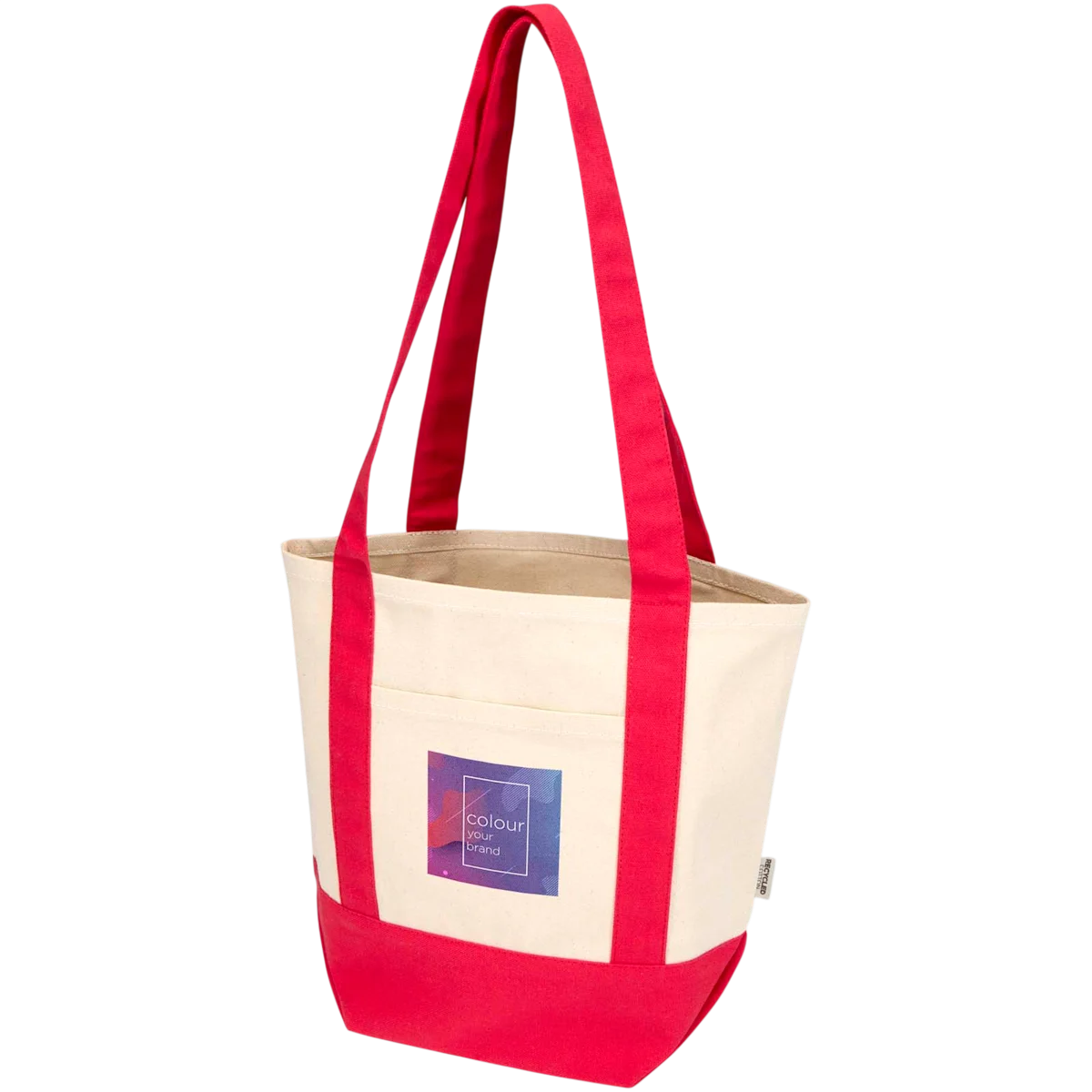 Recycled Mini Cotton Tote Bag main image