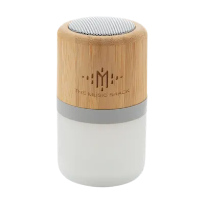Speaker Cambia Colore in Bambù