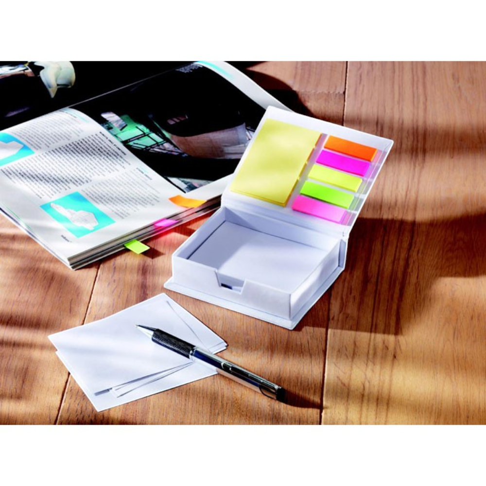 Distributeur de bloc-notes memo memoKit | HelloPrint