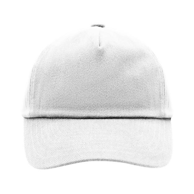 58. 5panelkidscap White