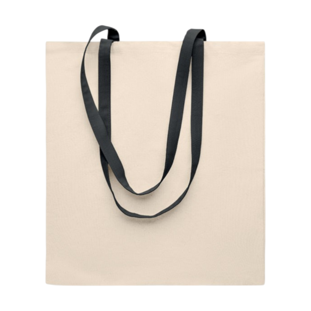 ICON - zevra140grmcottonshoppingbag black