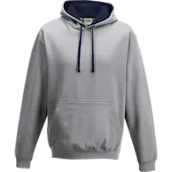 Heather Grey French Navy