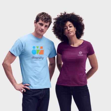 Camiseta básica personalizable varias tallas y colores