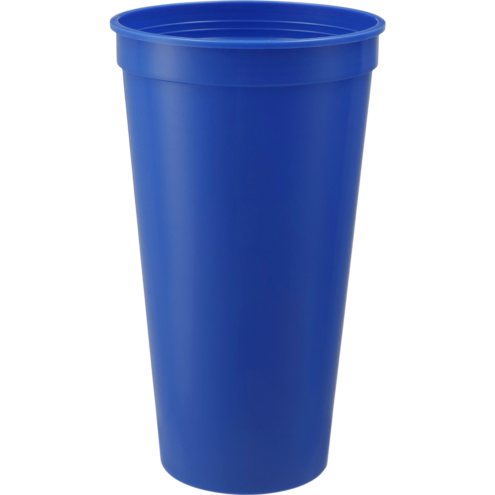 ICON - solid24ozrecycledstadiumcup blue