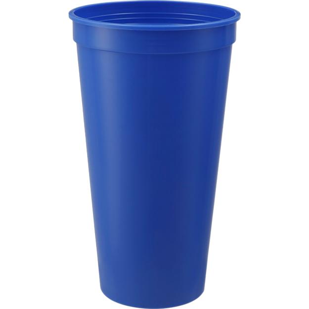 ICON - solid24ozrecycledstadiumcup blue