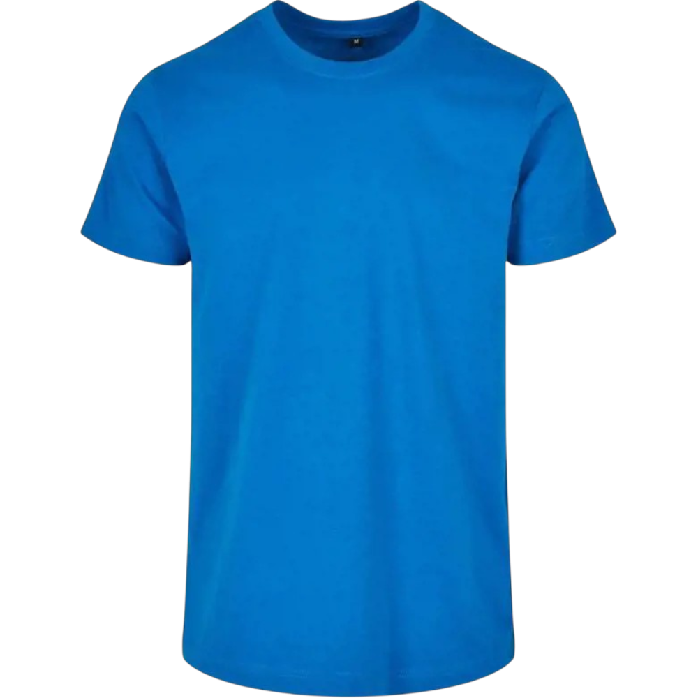 ICON - basicroundnecktshirtbuildyourbrand cobalt_blue