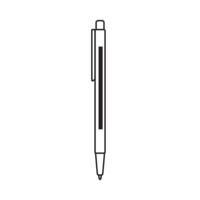 80 x 5 mm - A côté du clip