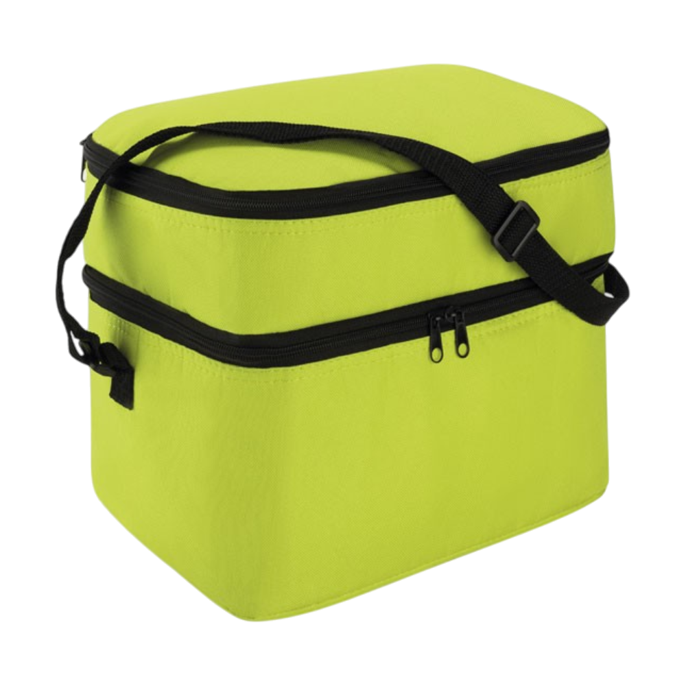 ICON - caseycoolerbagwith2compartments lime