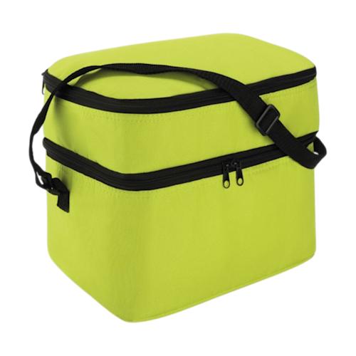ICON - caseycoolerbagwith2compartments lime