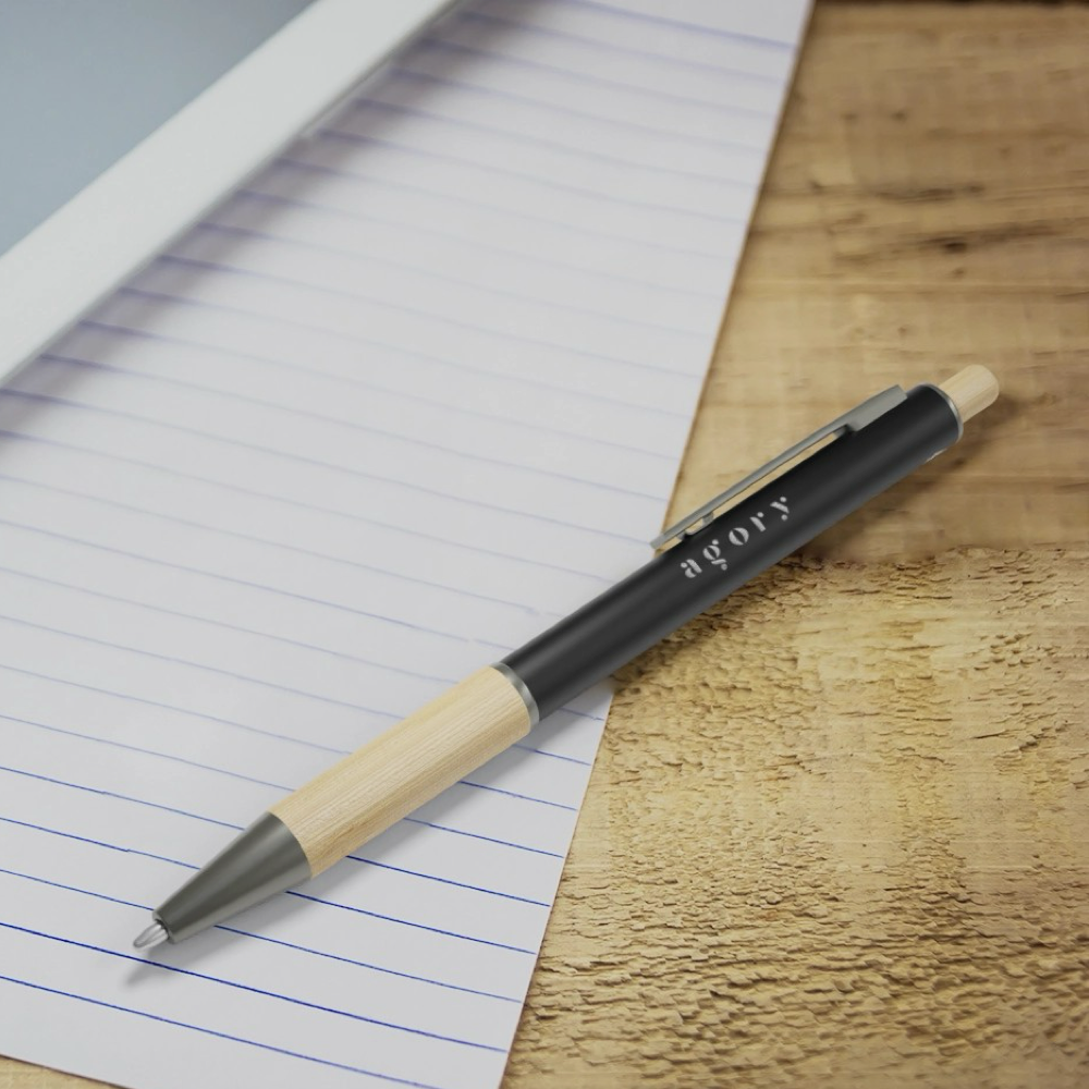 Darius recycled aluminium pen PDP