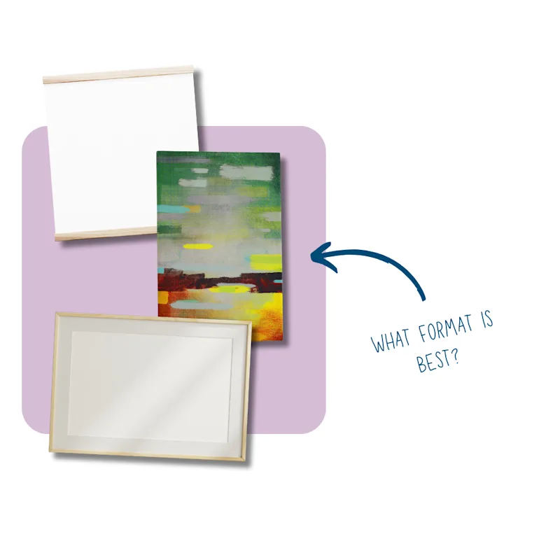 New wall art PLP small content block