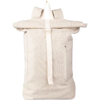 Zaino Roll-Top in Canapa