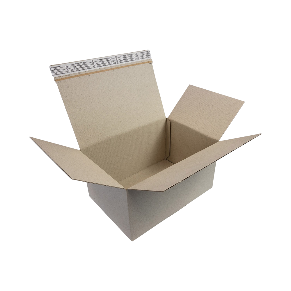 XENIAL Vouwdoos van karton 420 x 290 x 220 mm