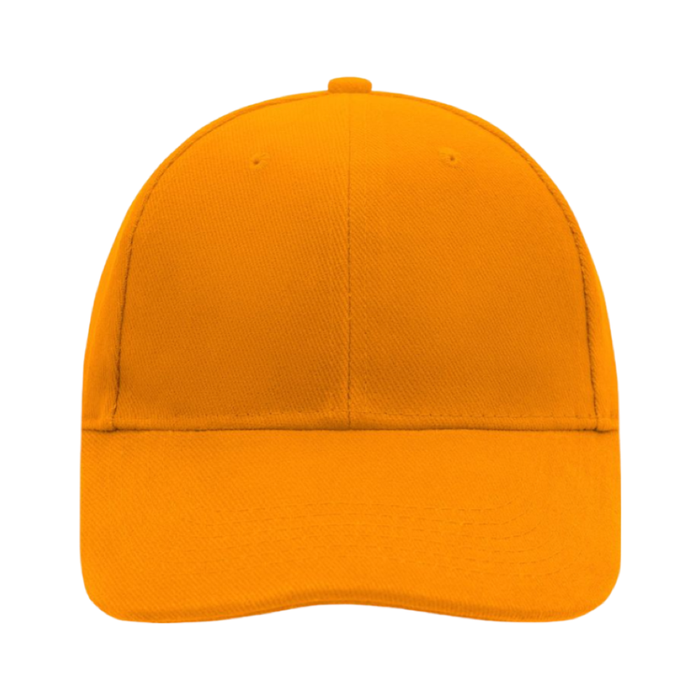 6panelcaplaminated orange
