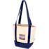 COLOR ICON - sam320gmgrsrecycledminicottontotebag - Natural Navy