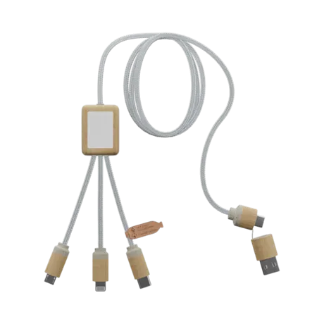 Bamboo 5-in-1 Charging Cable