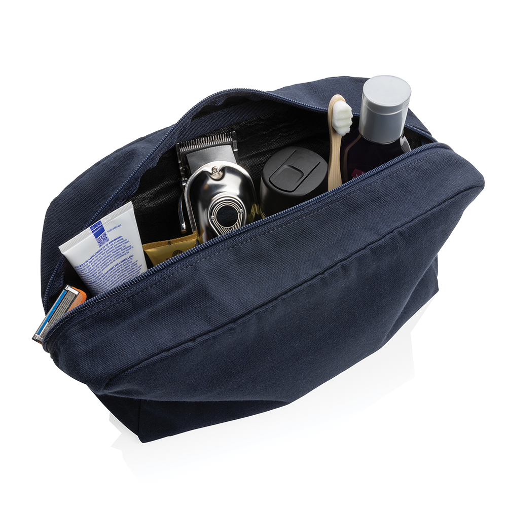 impactaware285gsmcanvastoiletrybag setting 2