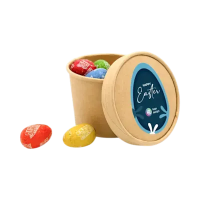 Tazza grande con le uova di Pasqua di Tony