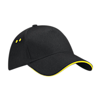 ICON - ultimate5panelcapsandwichpeak black_yellow