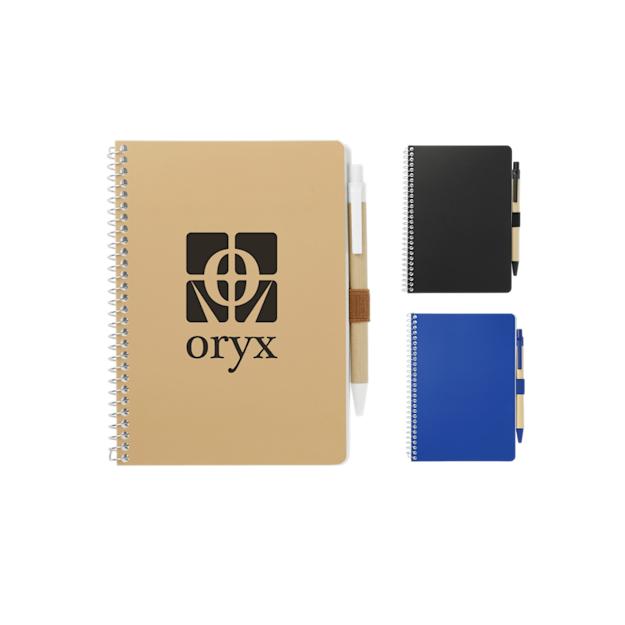 Spiral Notebook with Pen 5x7