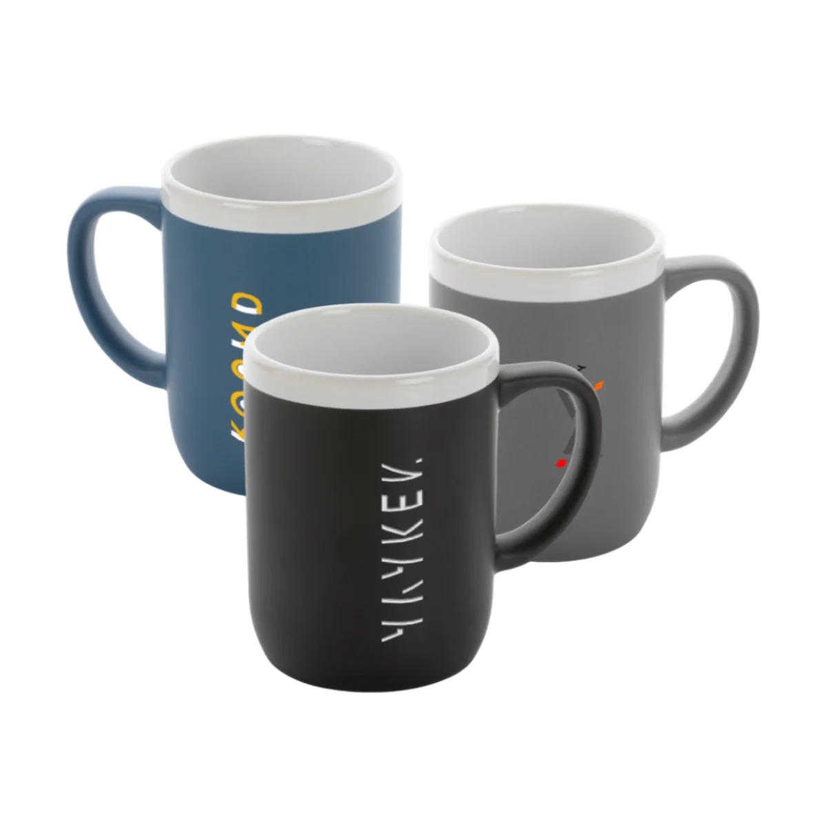 Ceramic Mug with White Rim main image